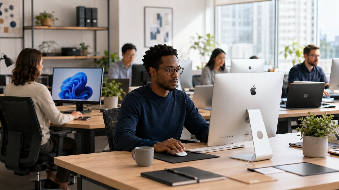 Mac 與 Windows 混合辦公環境